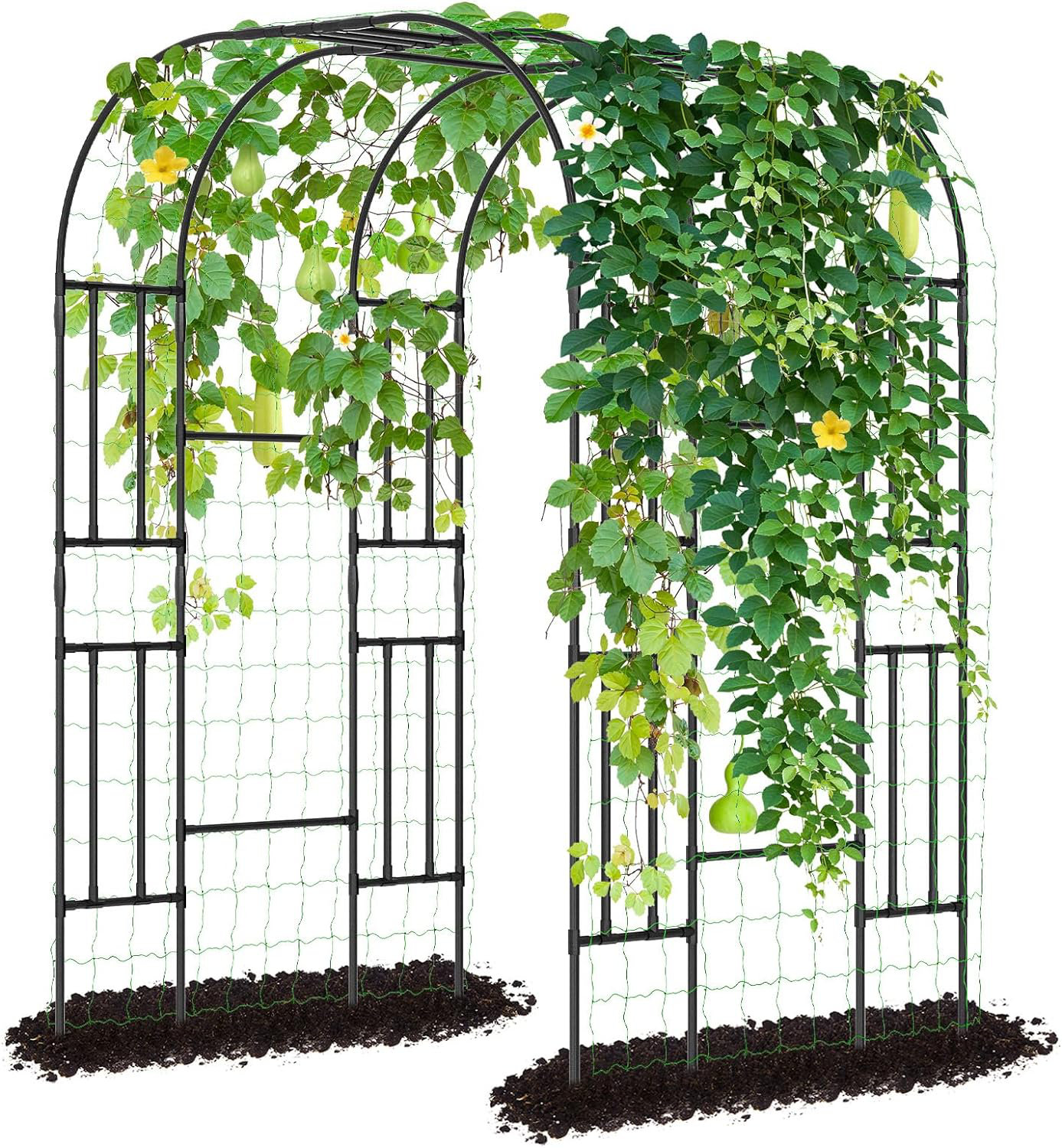 GIRUVI 「Grow on the Wall」Gracilius 2-Tower Self-Watering Vertical Garden – Verti-Gro
